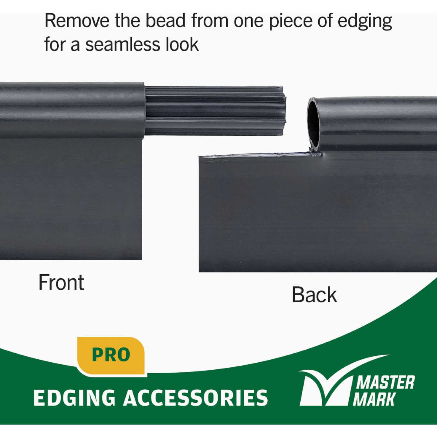 Master Mark Pro Straight Black Plastic Lawn Edging Coupler (3-Pack) Image 4