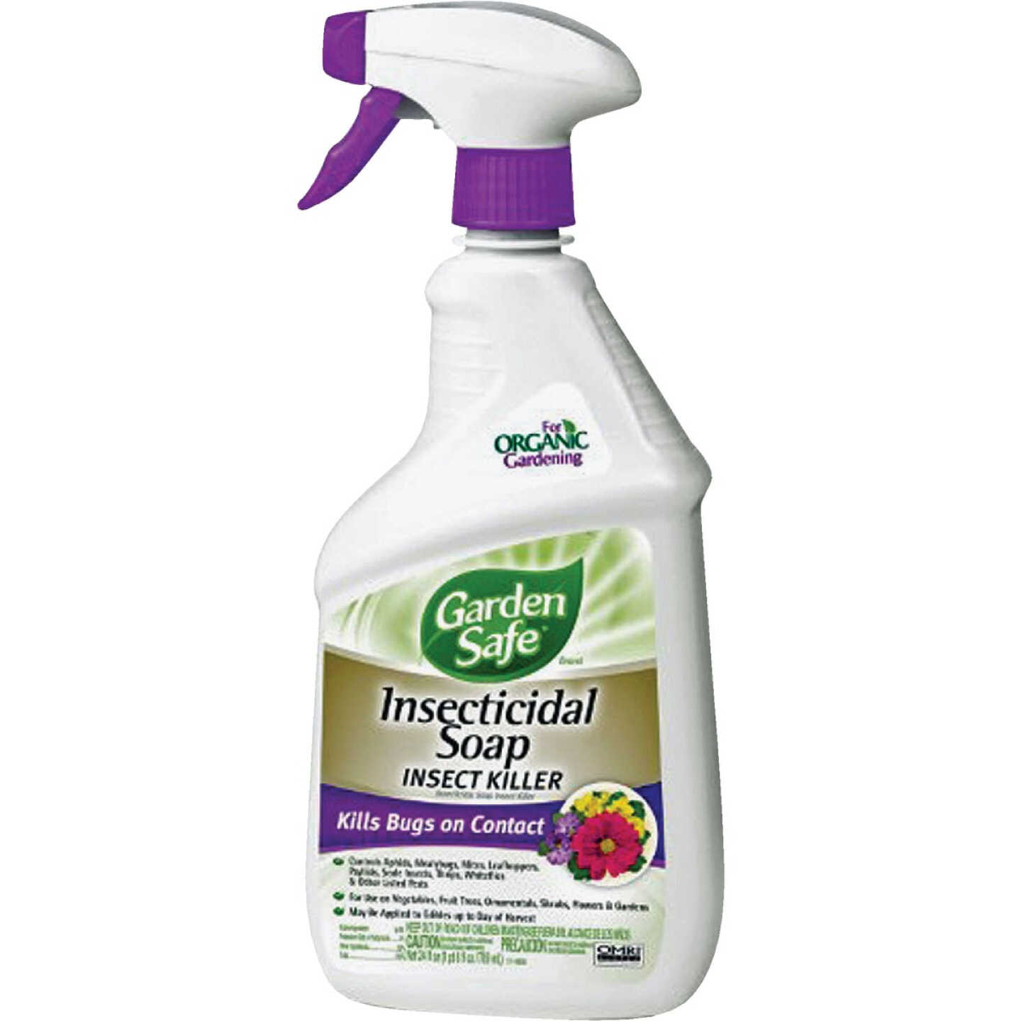 Garden Safe 32 Oz. Ready To Use Trigger Spray Insecticidal Soap Insect Killer Image 1