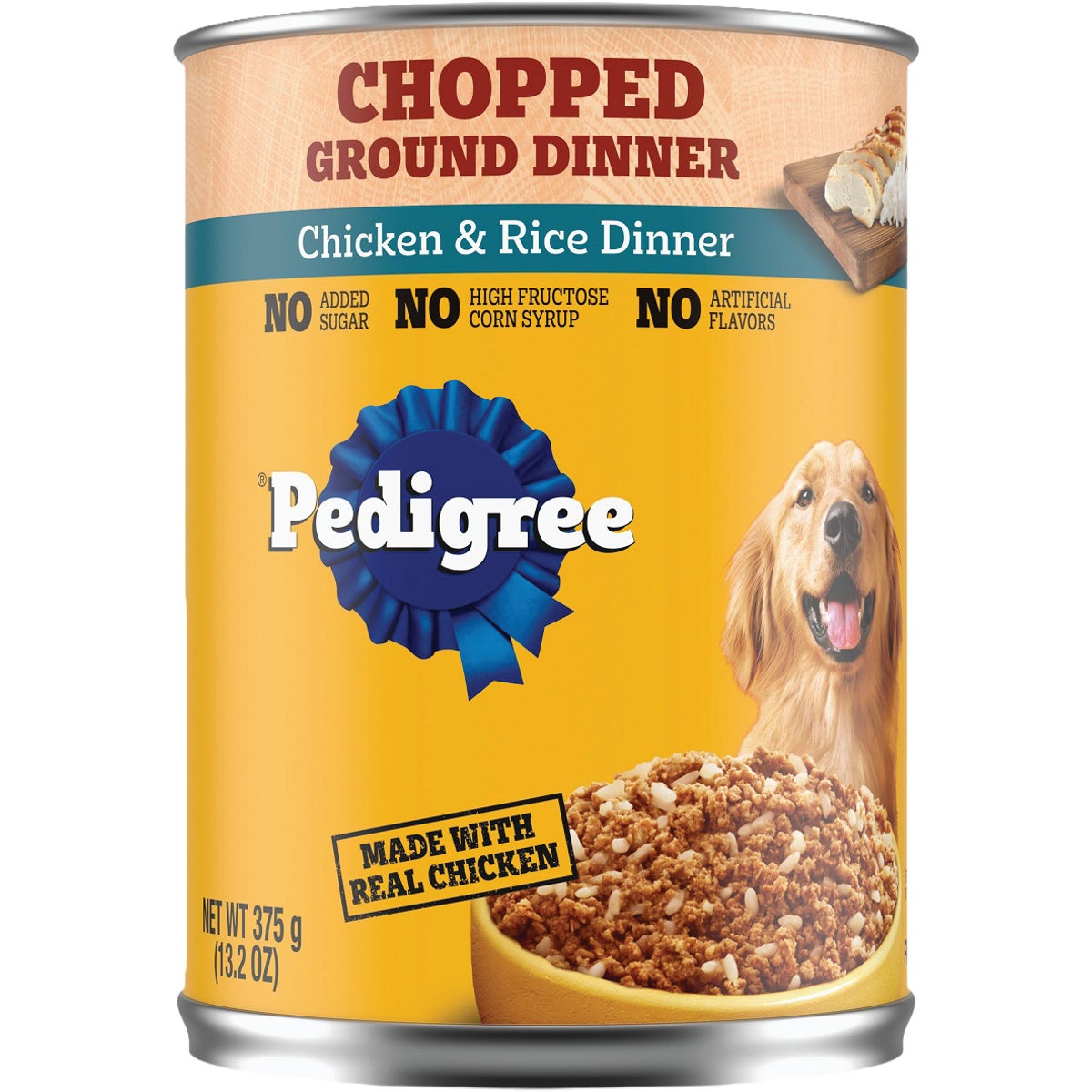 Pedigree 13.2 Oz. Chicken & Rice Dinner Canned Dog Food