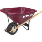 Scenic Road 8 Cu. Ft. Tradesmen Duty High-Density Poly Wheelbarrow Image 1