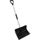 Common Goods 20 In. Poly Snow Shovel with Steel Wear Strip and 38 In. Steel Handle Image 1