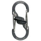 Nite Ize S-Biner MicroLock 3 Lb. Capacity Stainless Steel S-Clip Key Ring (2-Pack) Image 1