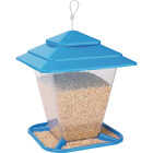 More Birds Plastic 6.6 Lb. Capacity Square Seed Hopper Bird Feeder Image 1