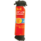 Do it Best 550 5/32 In. x 50 Ft. Black Nylon Paracord Image 1