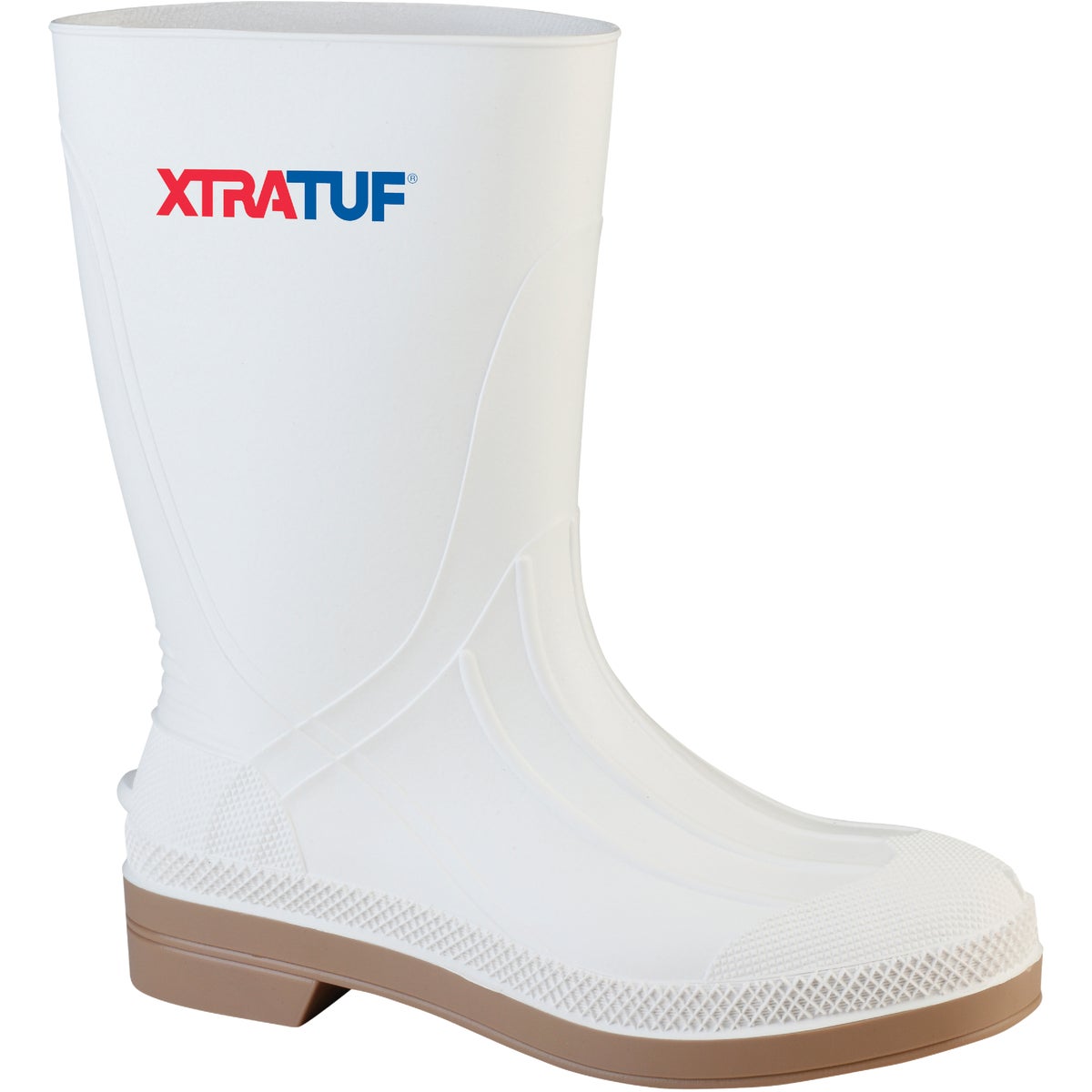 XtraTuf Men's Size 11 White PVC Shrimp Boot