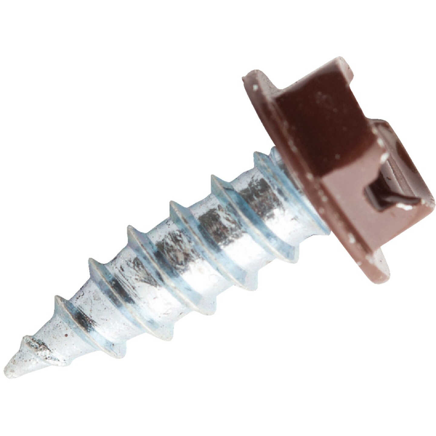 Do it #8 x 1/2 In. Brown Slotted Hex Washer Head Screw (100-Count) Image 2