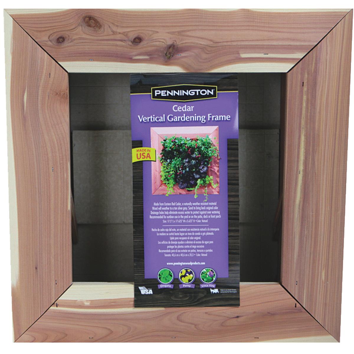 17.5" CEDAR WALL PLANTER