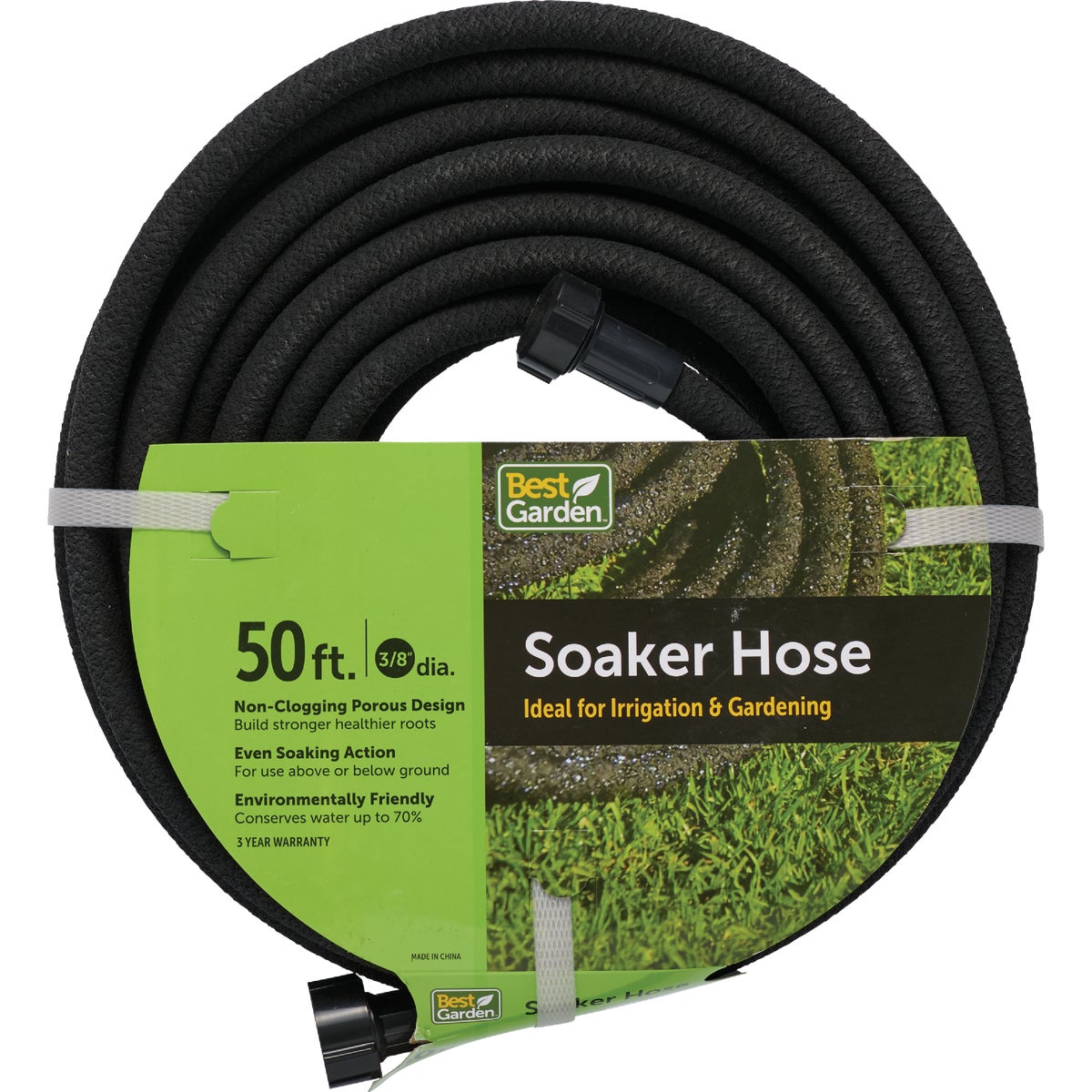 Best Garden 3/8 In. Dia. x 50 Ft. L. Soaker Hose
