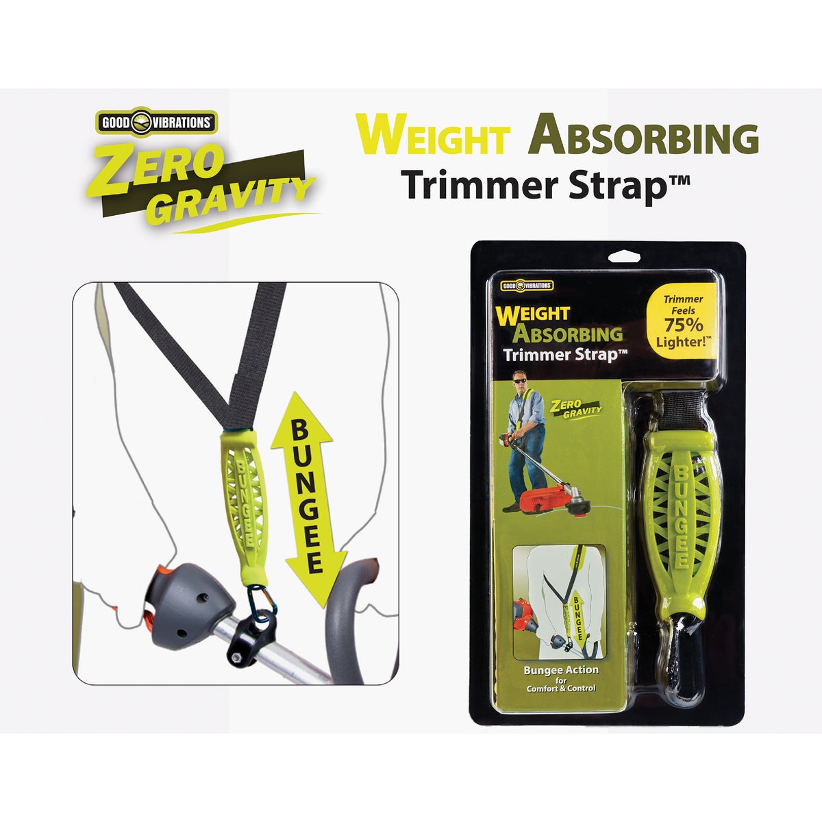 Good Vibrations Zero Gravity Weight Absorbing Trimmer Strap Image 2