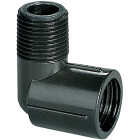 Orbit 3/4 In. MNPT x 3/4 In. FNPT Polyethylene Swing Joint Elbow Image 1