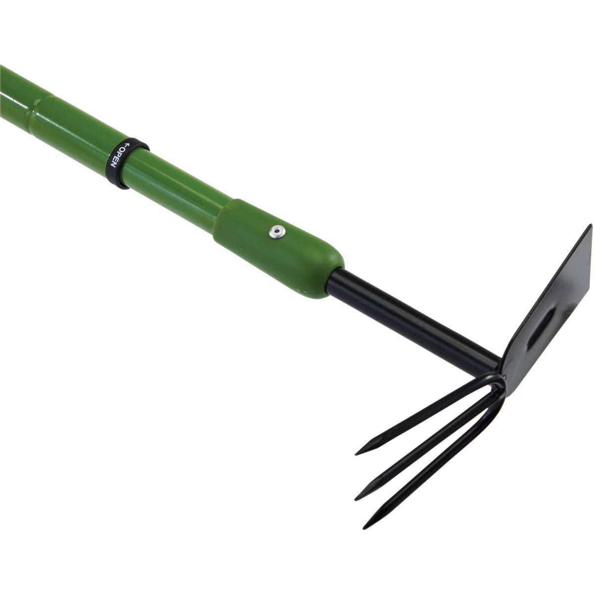 Best Garden 18 In. To 32 In. Extendable Steel Handle Hoe Image 3