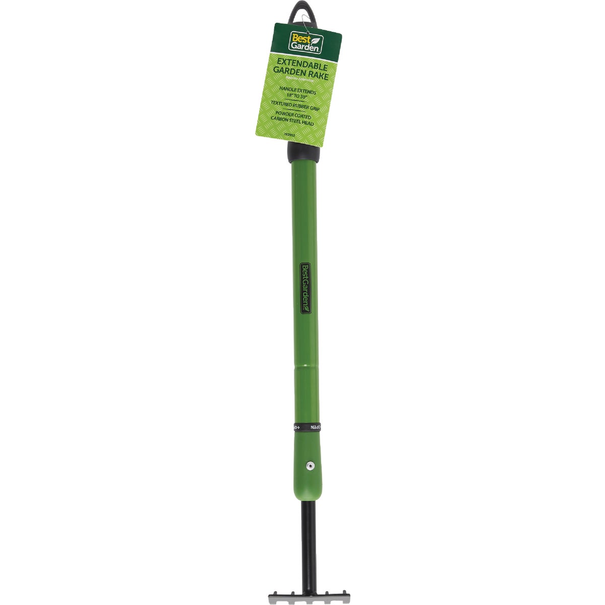 Best Garden 3.5 In. Steel Landscape Rake (5-Tine) Image 2