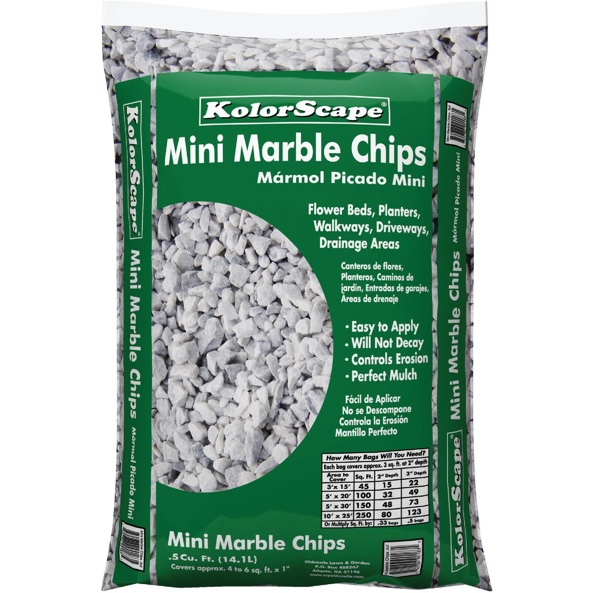 KolorScape 0.5 Cu. Ft. Mini Marble Rock