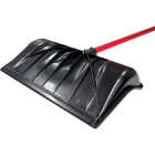 Bully Tools 22 In. Poly Combo Snow Pusher with 37 In. Fiberglass Handle Image 5
