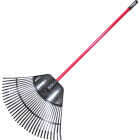 Bully Tools 30 In. Lawn / Leaf Rake with Fiberglass Handle Image 1