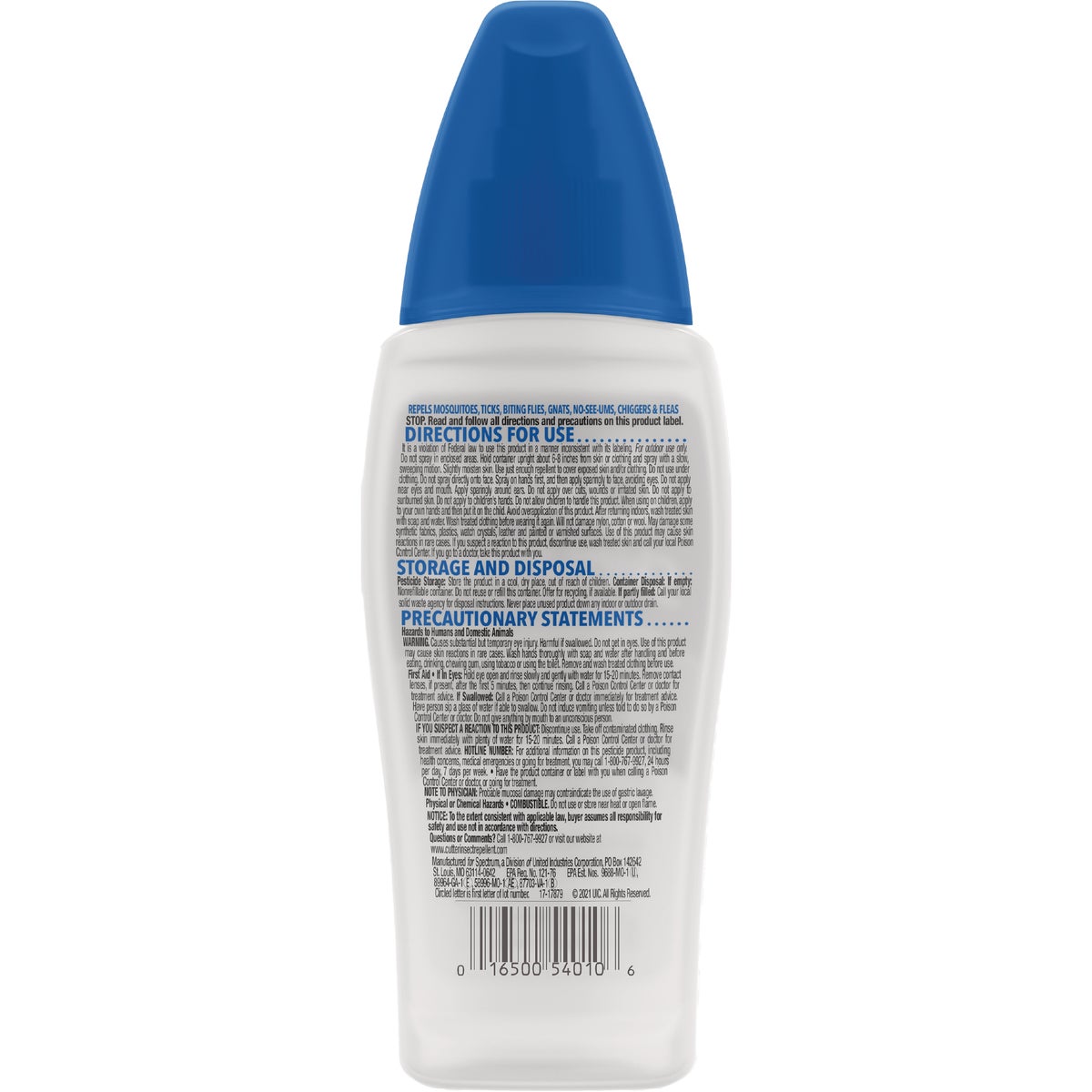 Cutter Skinsations 6 Oz. Insect Repellent Pump Spray Image 3
