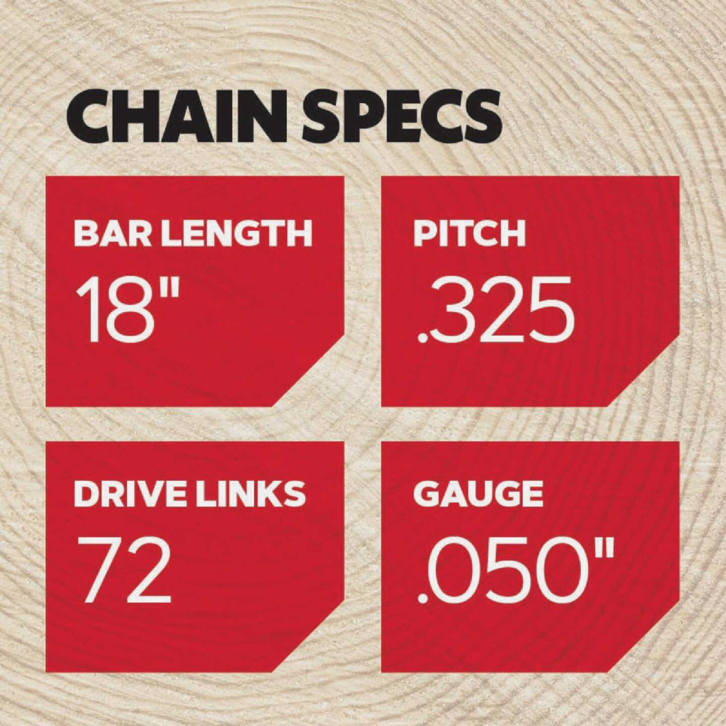 Oregon SpeedCut 18 In. 72-Link Chainsaw Chain Image 5