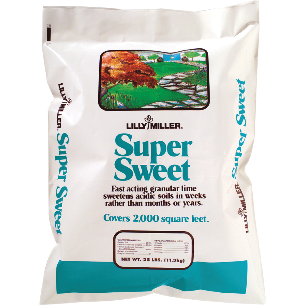 Lilly Miller 25 Lb. 2000 Sq. Ft. Coverage Granular Super Sweet Lime