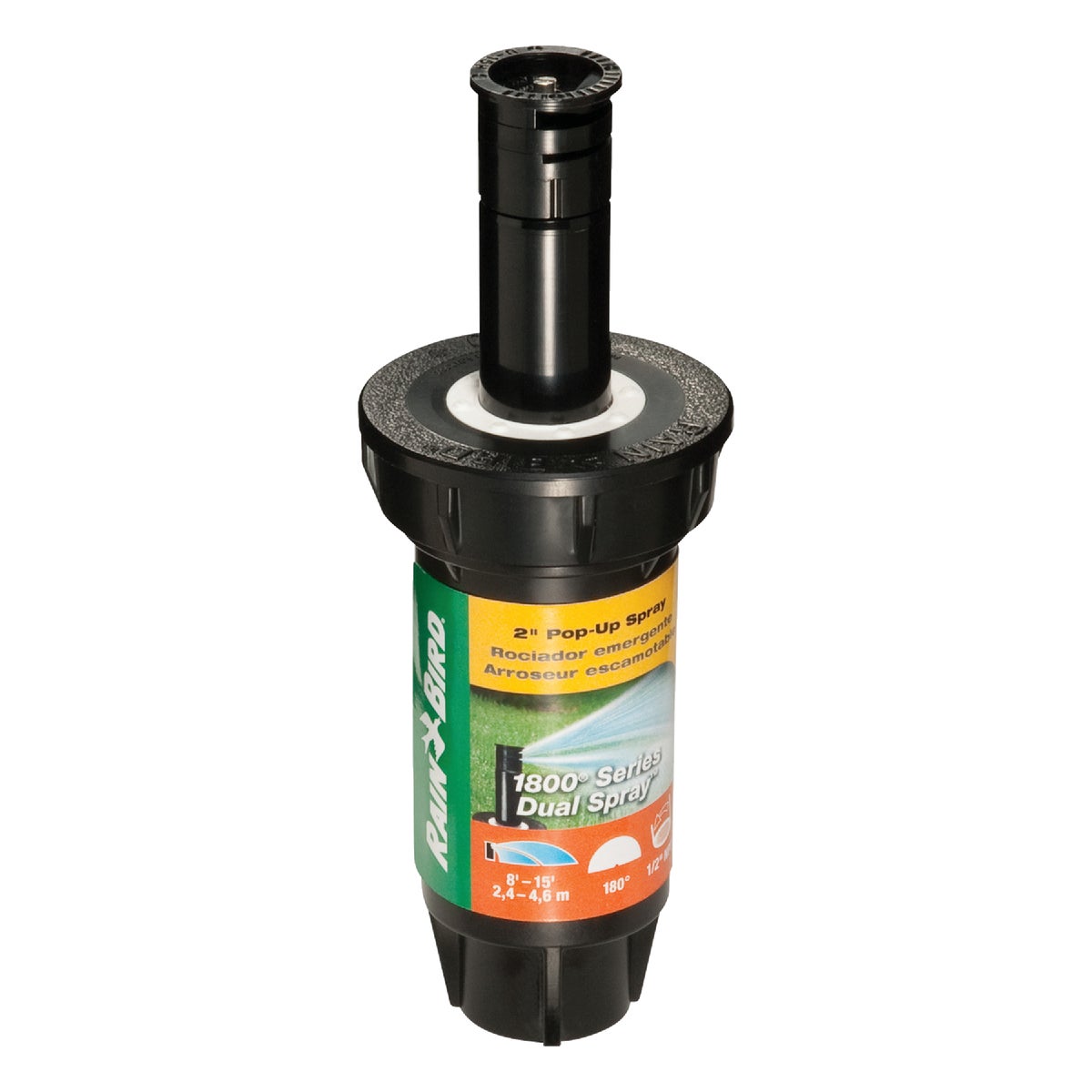 Rain Bird 2 In. Half Circle Dual Spray Pop-Up Head Image 1