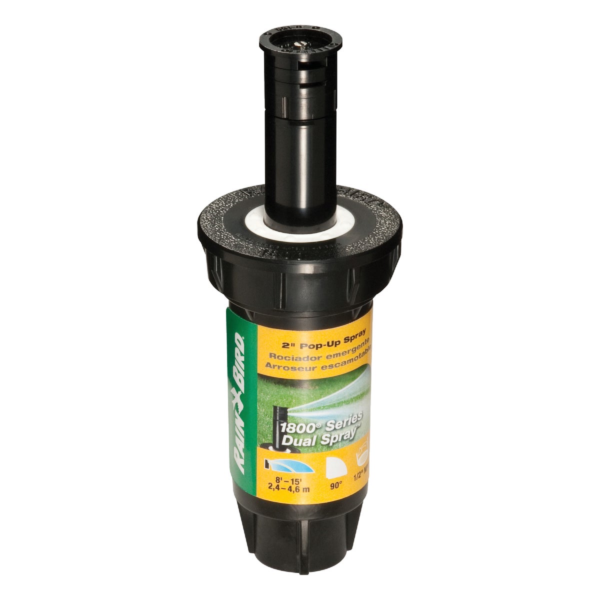 Rain Bird 2 In. Quarter Circle Dual Spray Pop-Up Head Image 1