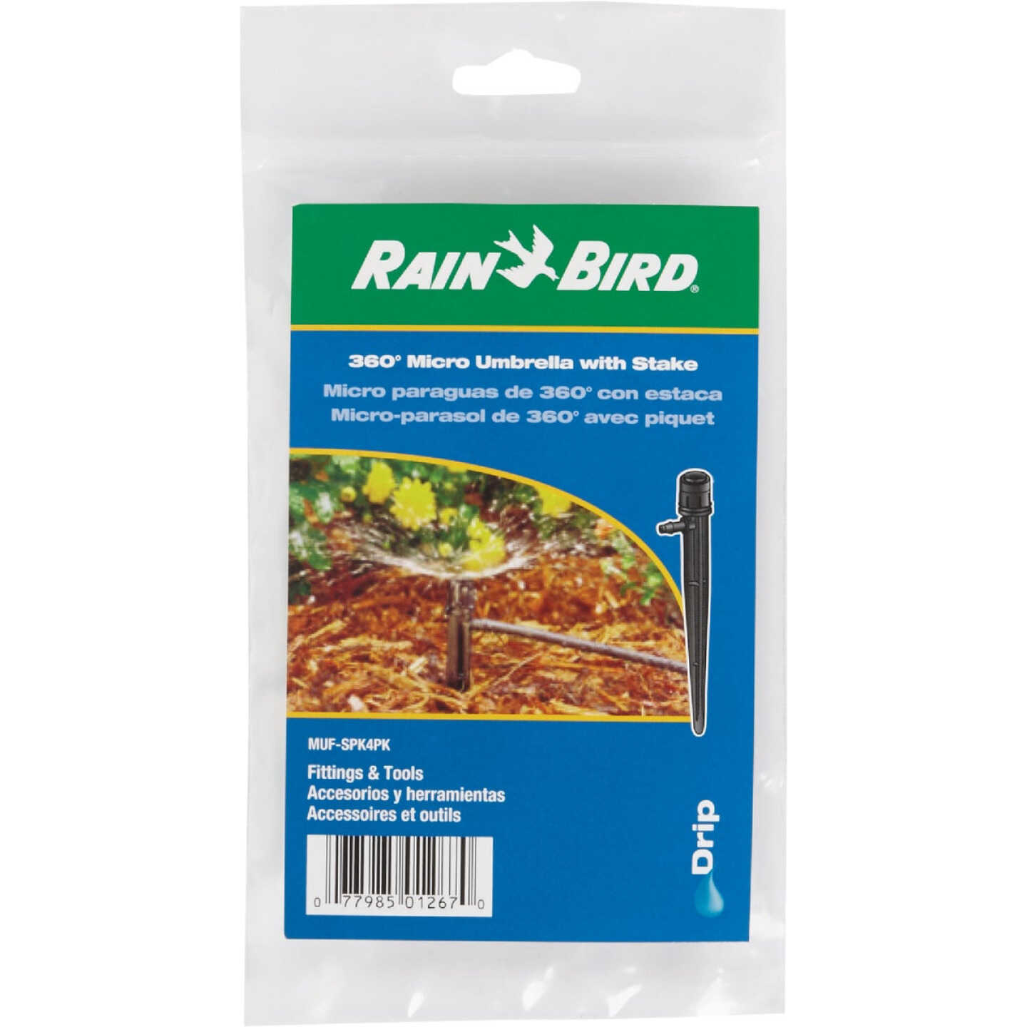 Rain Bird Full Circle Adjustable Micro Umbrella Bubbler (4-Pack) Image 1