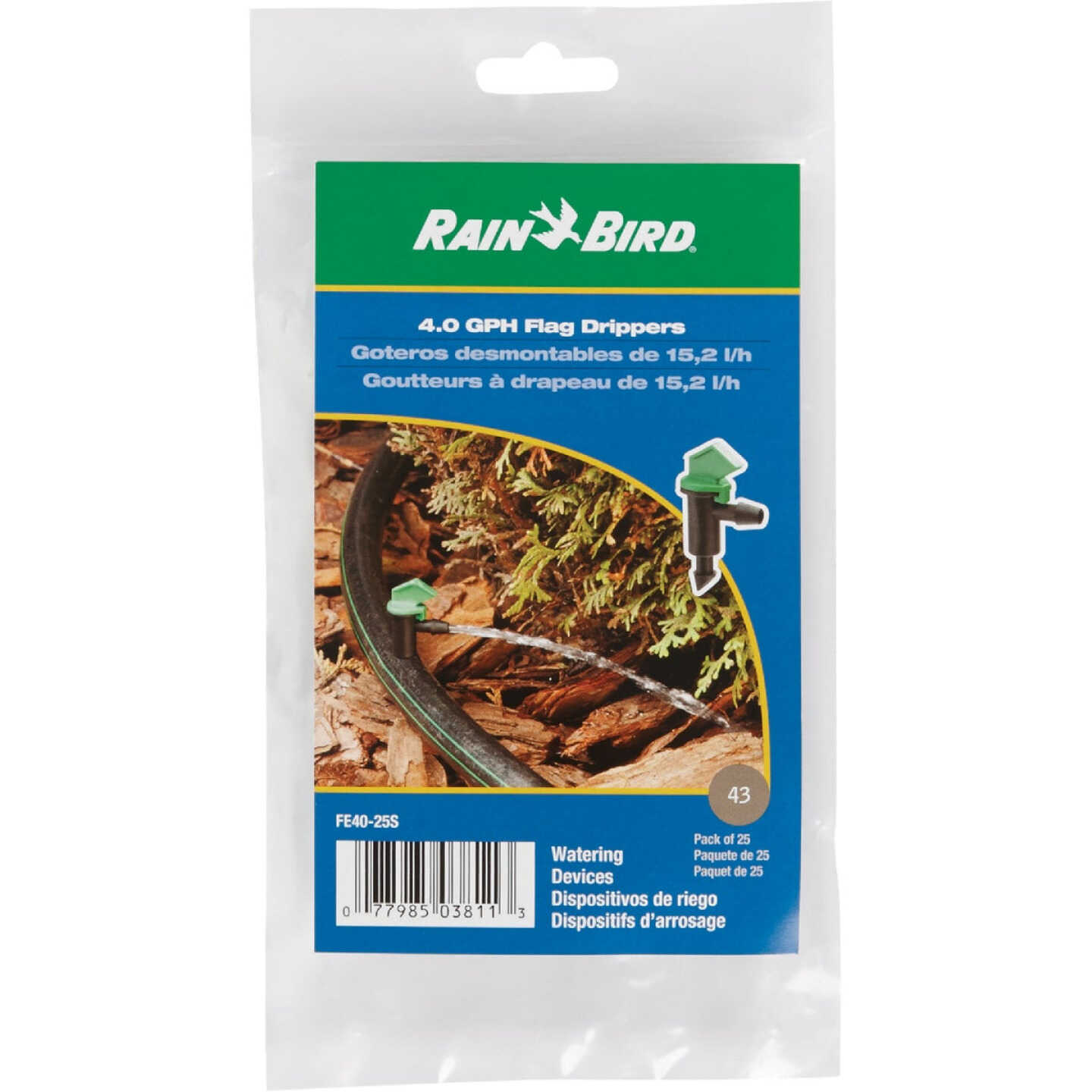 Rain Bird 4 GPH Flag Dripper Emitter (25-Pack) Image 1
