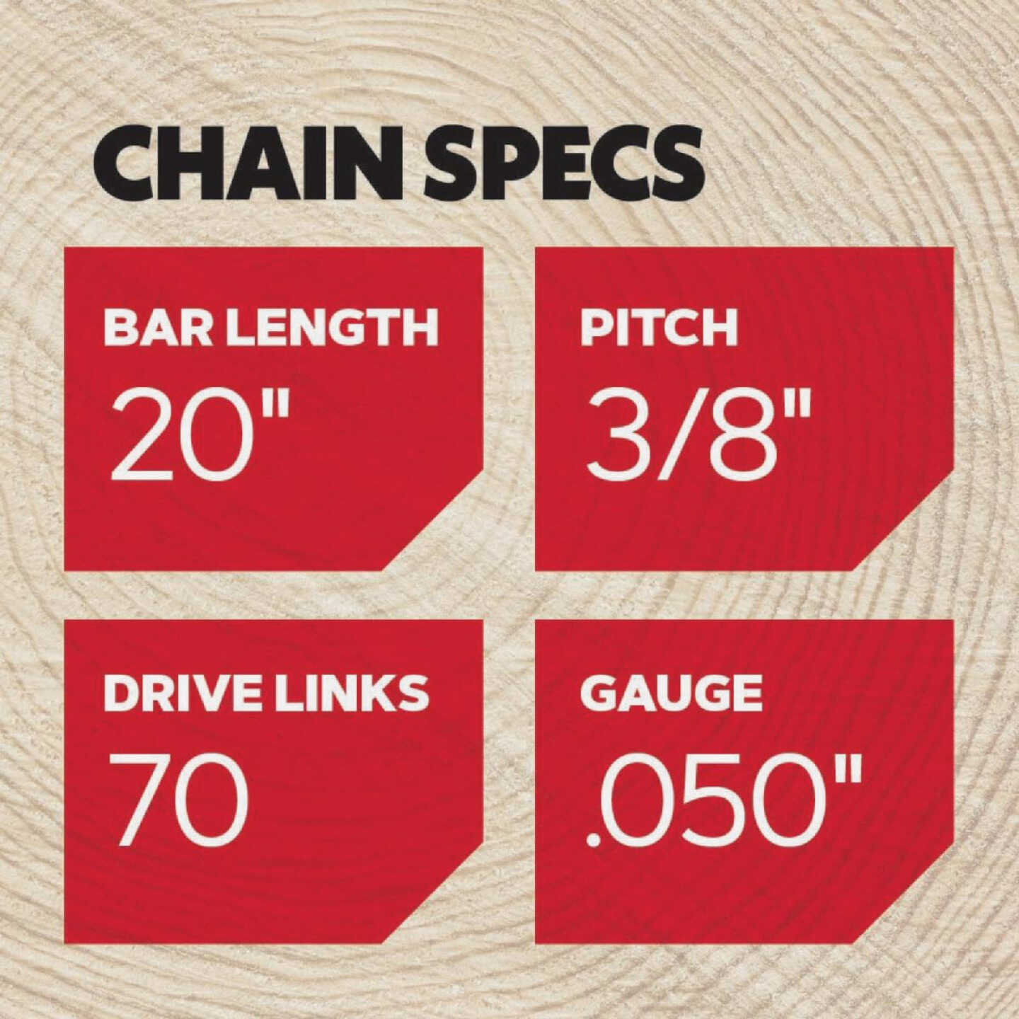Oregon PowerCut 20 In. 70-Link Chainsaw Chain Image 5