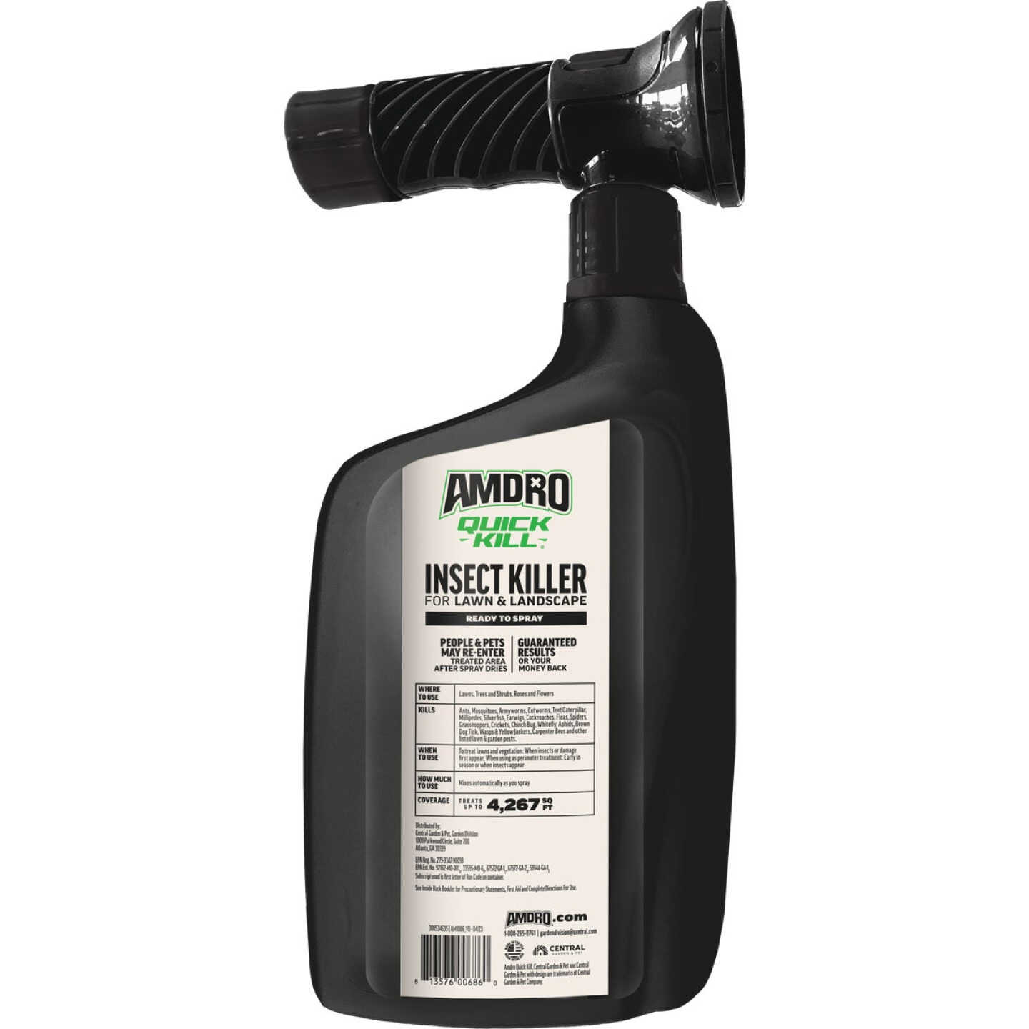 Amdro Quick Kill 32 Oz. Ready To Spray Hose End Insect Killer Image 7