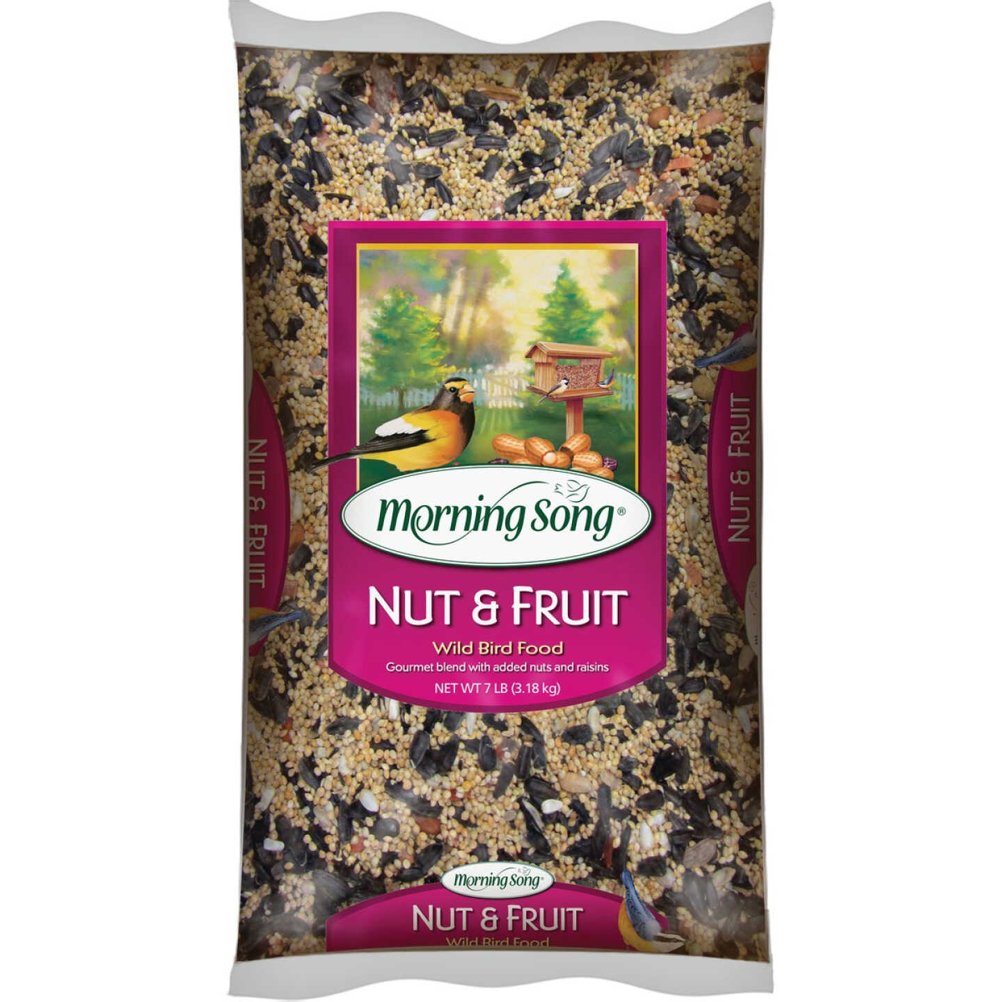 Morning Song 7 Lb. Nut & Fruit Blend Wild Bird Seed Image 1