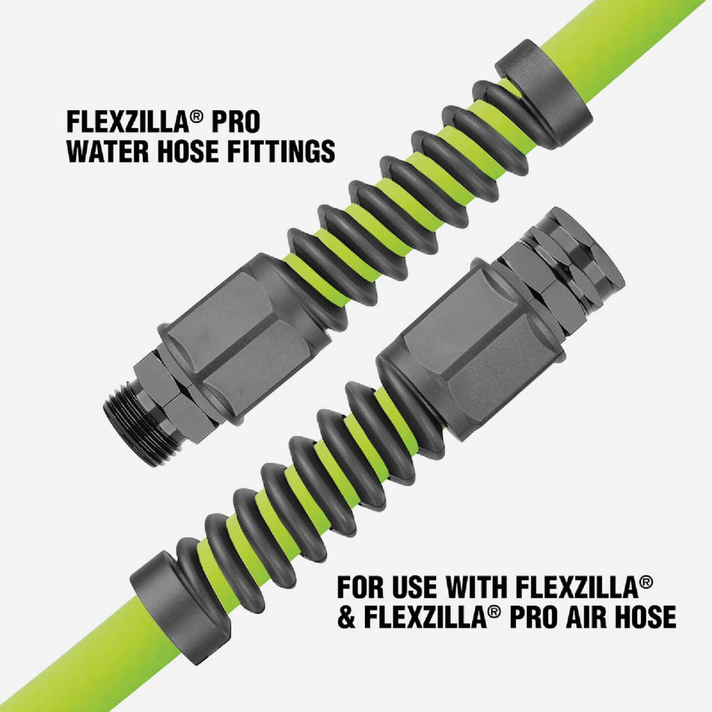 Flexzilla Pro 5/8 In. Barb 3/4 In. Female GHT Plastic Reusable End Hose Coupling Image 4