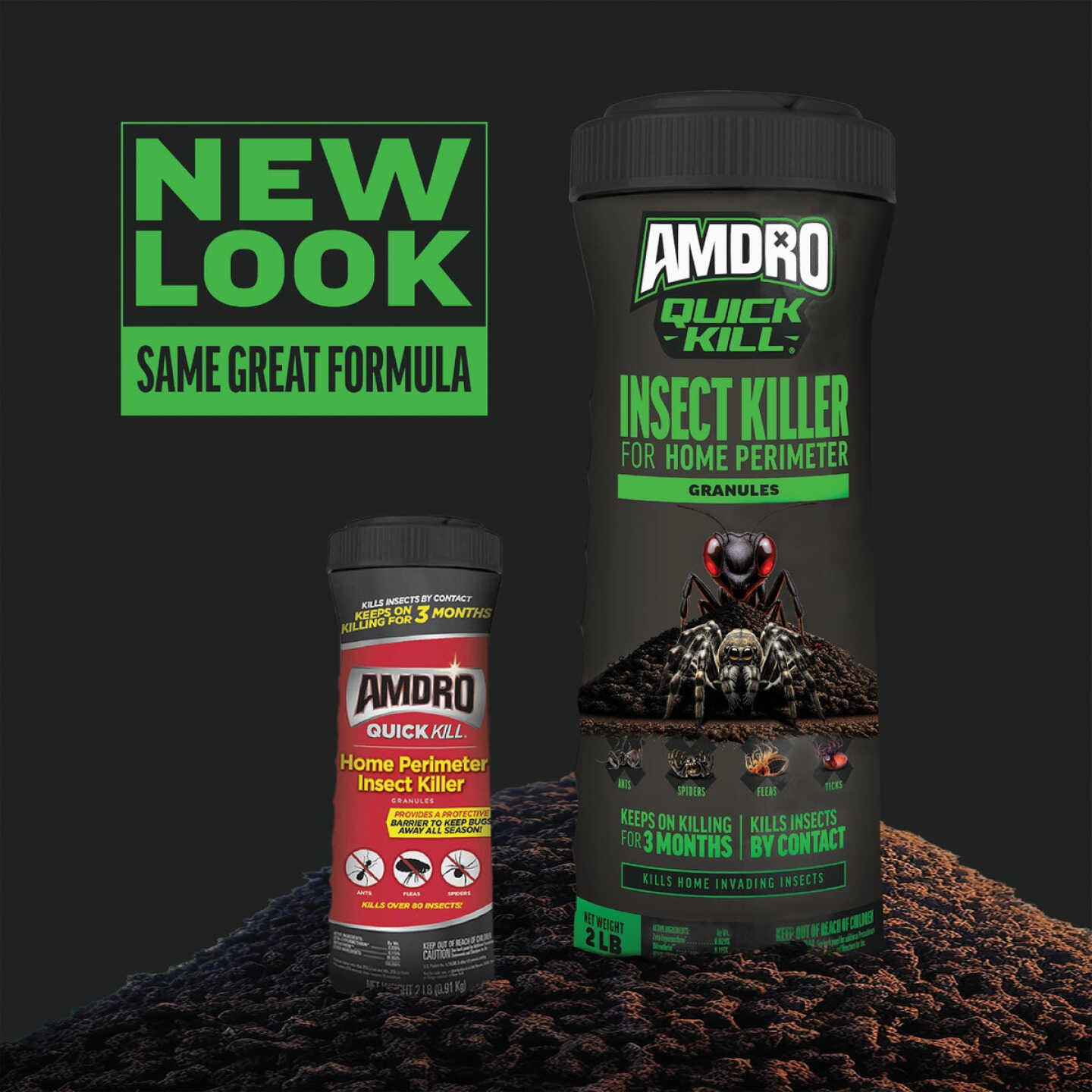 Amdro Quick Kill 2 Lb. Ready To Use Granules Home Perimeter Insect Killer Image 2