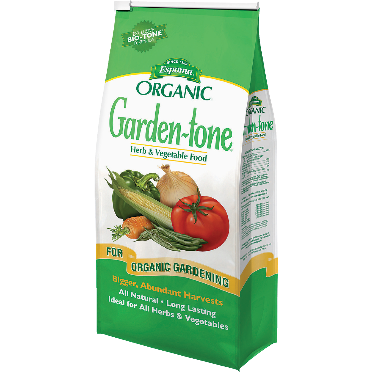 Espoma Organic 18 Lb. 3-4-4 Garden-tone Dry Plant Food Image 1