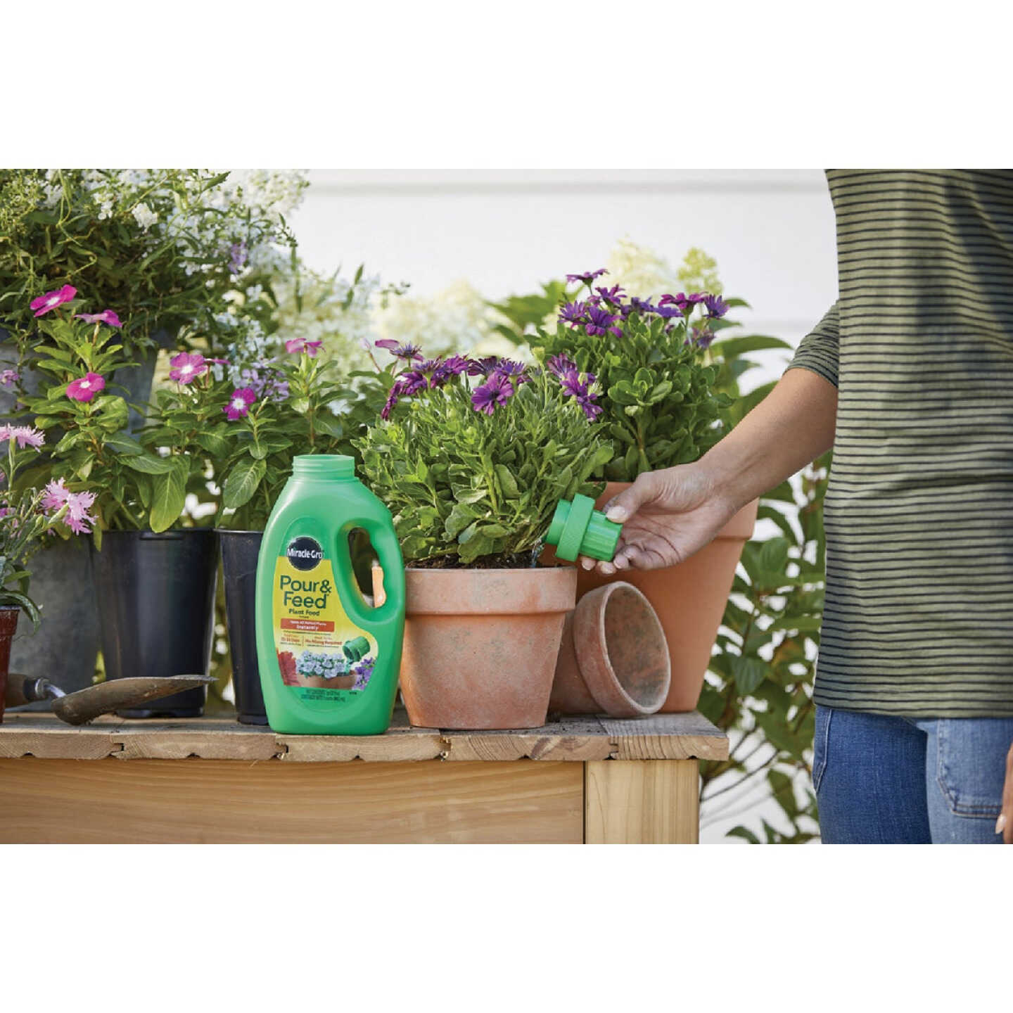 Miracle-Gro Pour & Feed 32 Oz. Liquid Plant Food Image 5