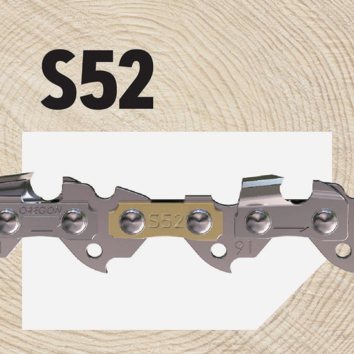 Oregon AdvanceCut 14 In. 52-Link 0.050 In. ga Chainsaw Chain Image 4