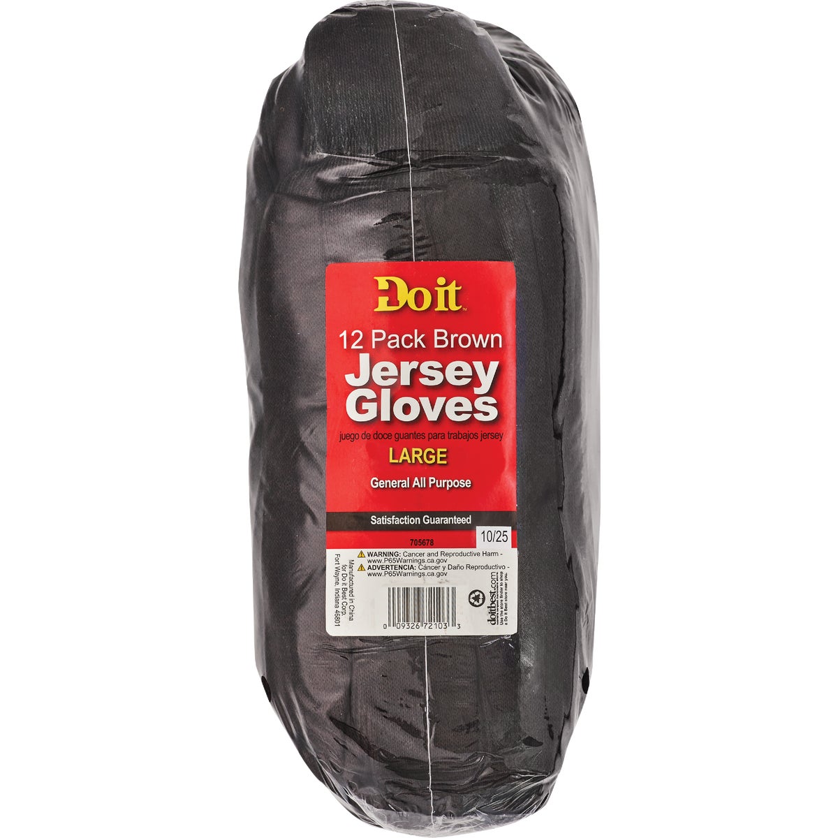 Do it Best Men's Large Jersey Work Glove (12-Pack) Image 2