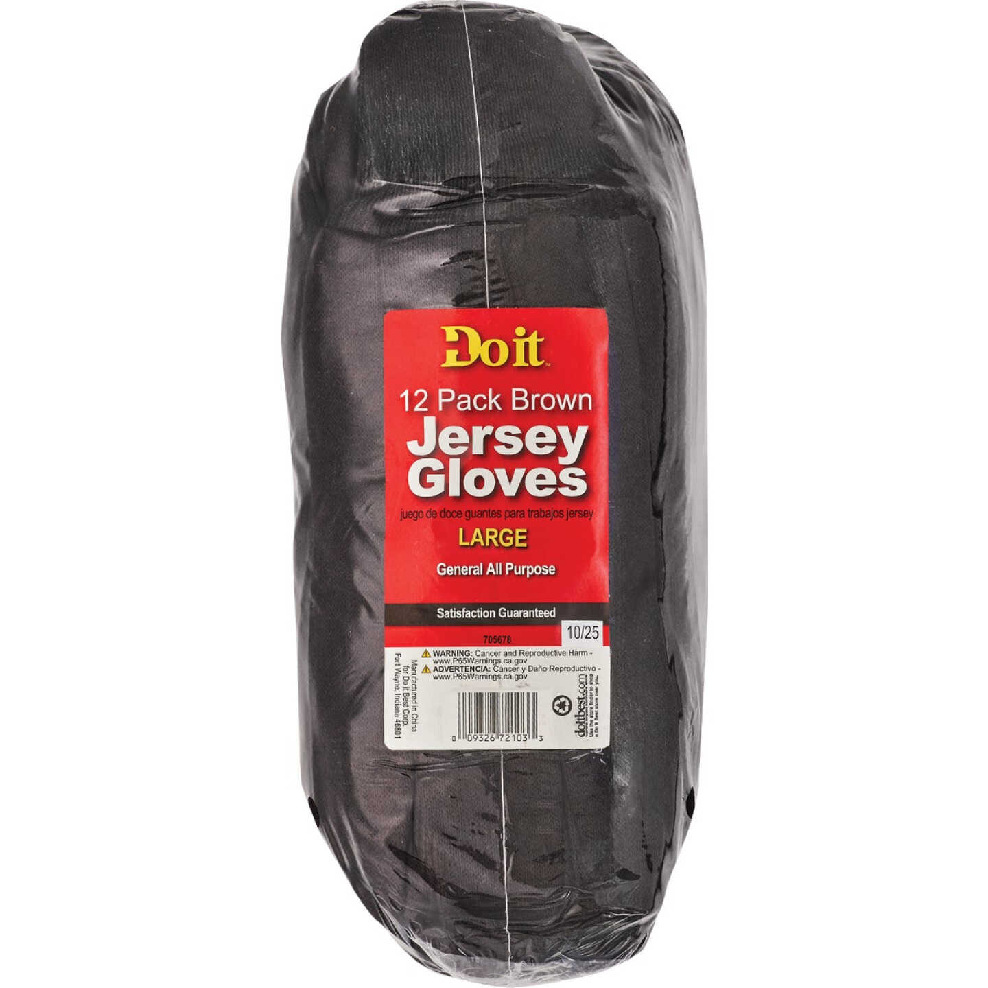 Do it Best Men's Large Jersey Work Glove (12-Pack) Image 2