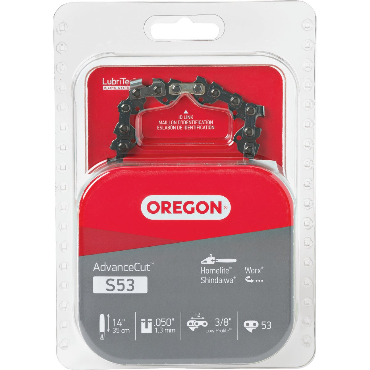 Oregon AdvanceCut 14 In. 53-Link Chainsaw Chain