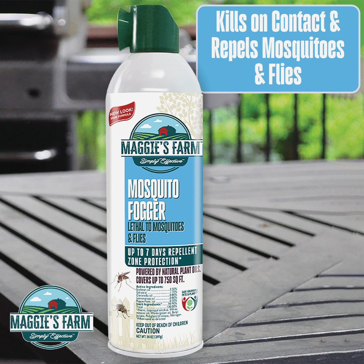 Maggie's Farm 14 Oz. Natural Outdoor Mosquito Fogger Image 3