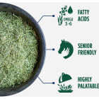Standlee Premium Western Forage 25 Lb. Premium Timothy Grass Chopped Hay Horse Feed Image 2
