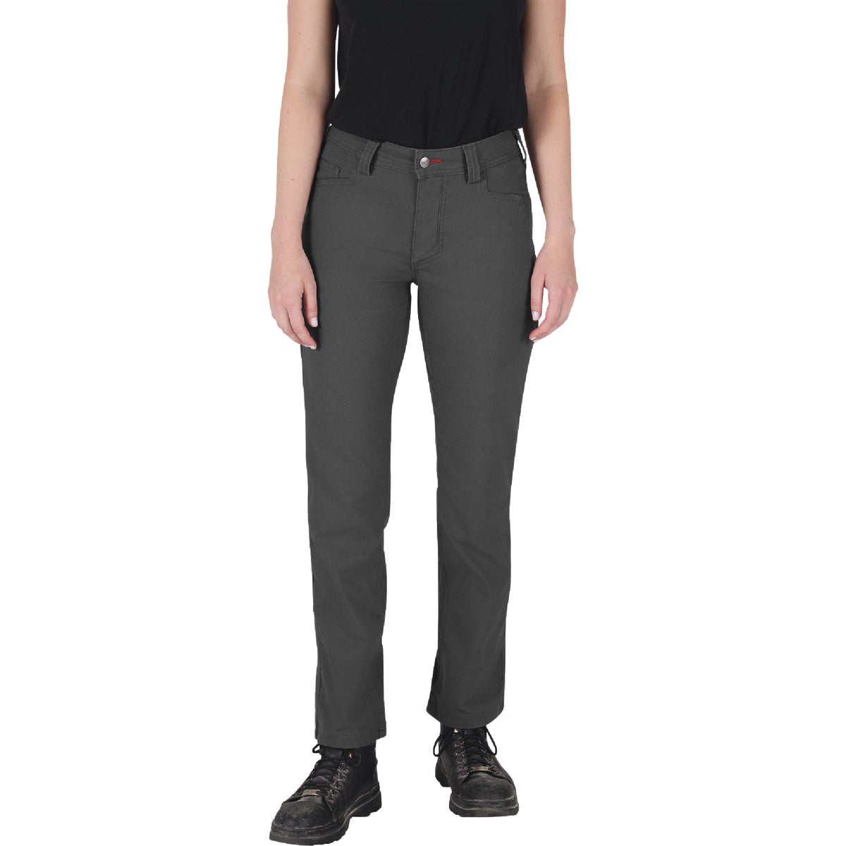 Milwaukee Women's 12 Regular Gray Work Pants