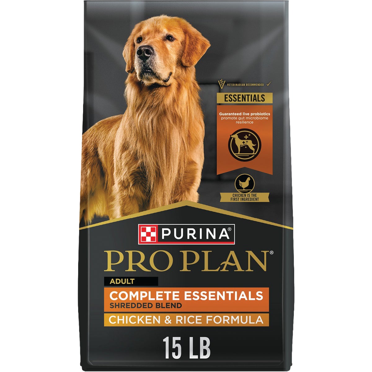 Purina Pro Plan 18 Lb. Shredded Blend Chicken & Rice Dry Dog Food