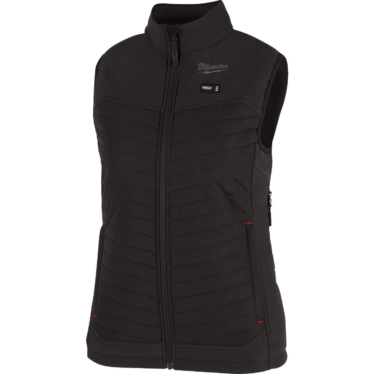 Milwaukee M12 AXIS Women's Black Cordless Heated Vest, 2XL Image 2