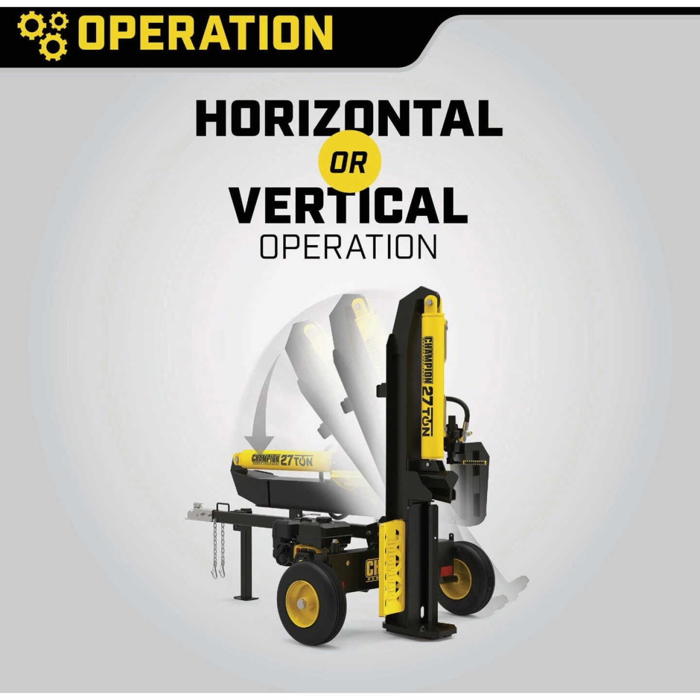 Champion 27-Ton Gas Log Splitter Image 5