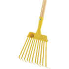 Buddy B 12 In. Steel Leaf Rake (11-Tine) Image 1