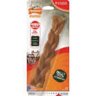 Nylabone Essentials Power Chew Large Braided Bully Stick Alternative Chew Toy Image 1