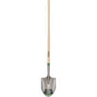Truper Tru Tough #2 Irrigation Shovel with 48 In. Premium Hardwood Handle Image 1