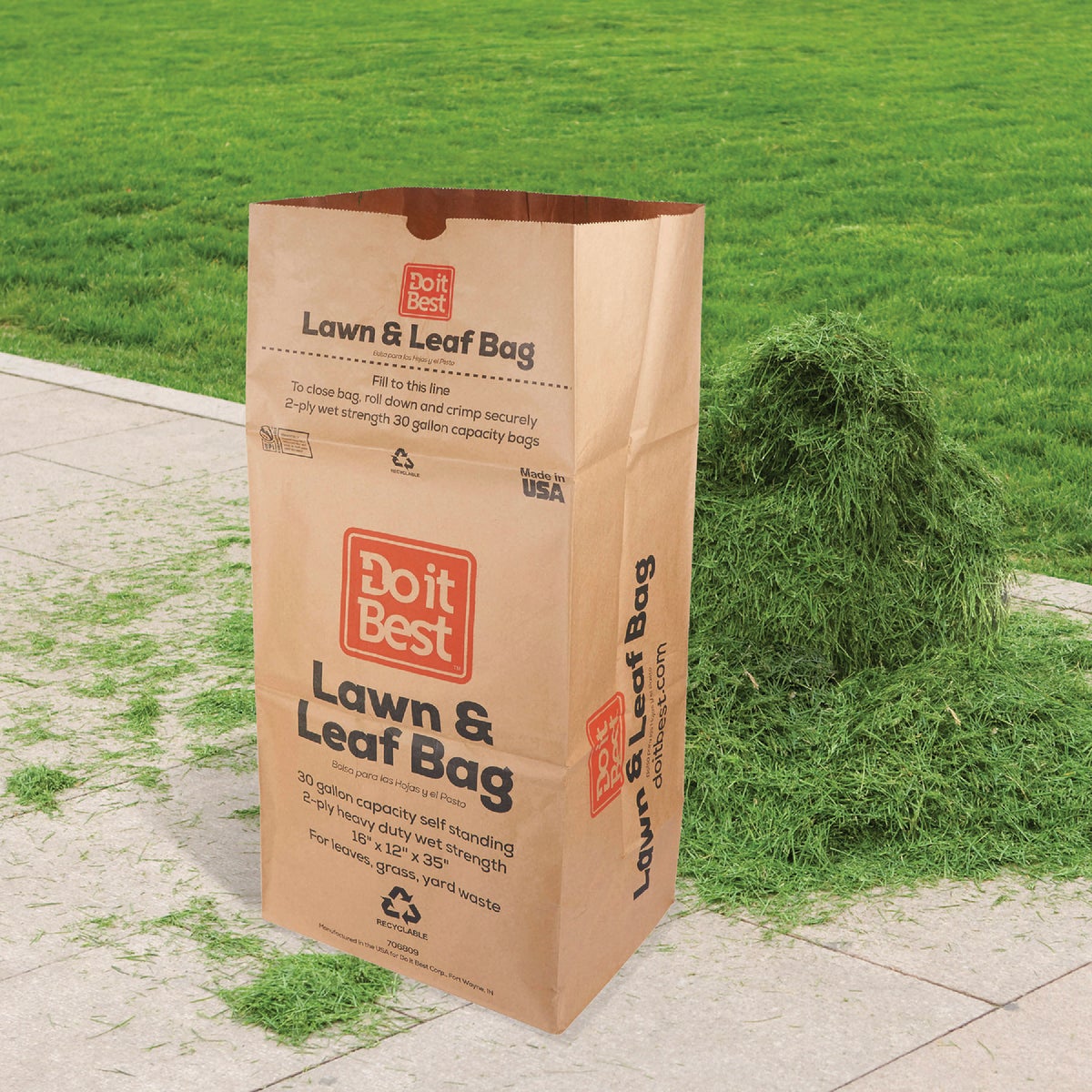 Do It Best 30 Gal. Paper Lawn & Leaf Bag (5-Count) Image 2