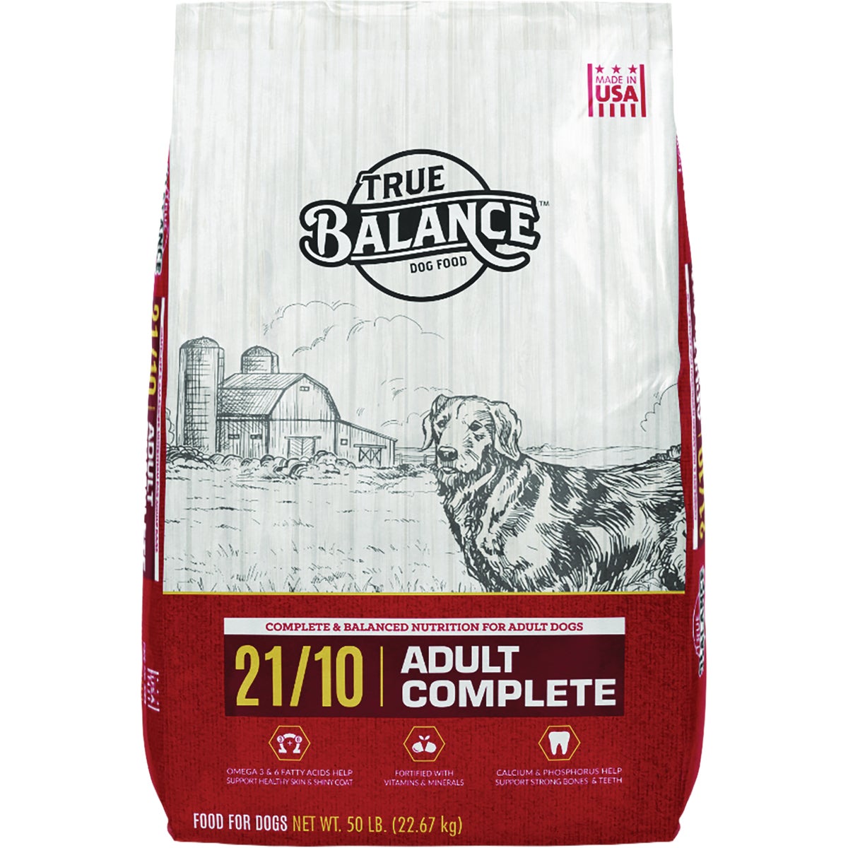 True Balance 50 Lb. 21/10  Adult Complete Dry Dog Food