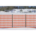 Tenax Sno-Guard 4 Ft. H. x 50 Ft. L. Polyethylene Snow Safety Fence, Orange Image 2