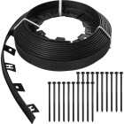 Master Mark Dig-Free 1.5 In. H. x 50 Ft. L. Black Recycled Plastic Landscape Edging Image 1